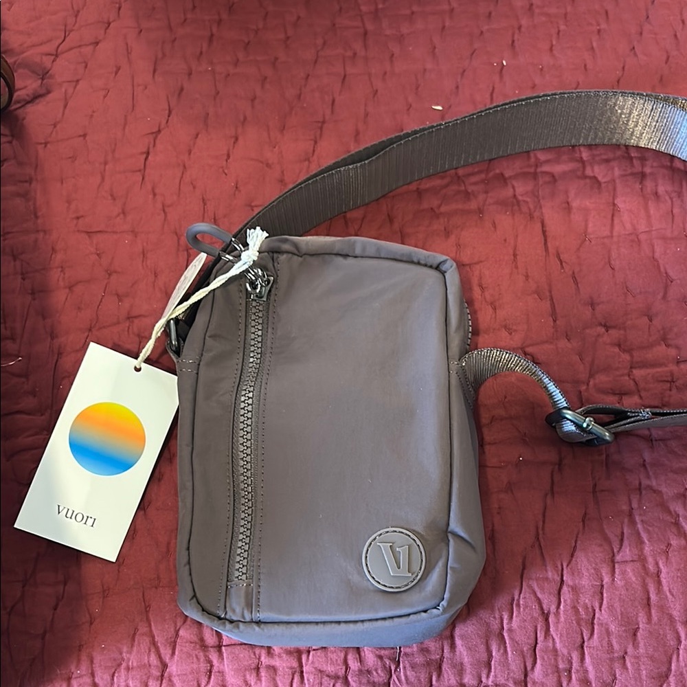 Vuori Brown Belt Bag Minimalist Design